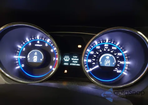 2014 Hyundai Sonata Gls z USA, uszkodzony, nr VIN 5NPEB4AC8EH824290